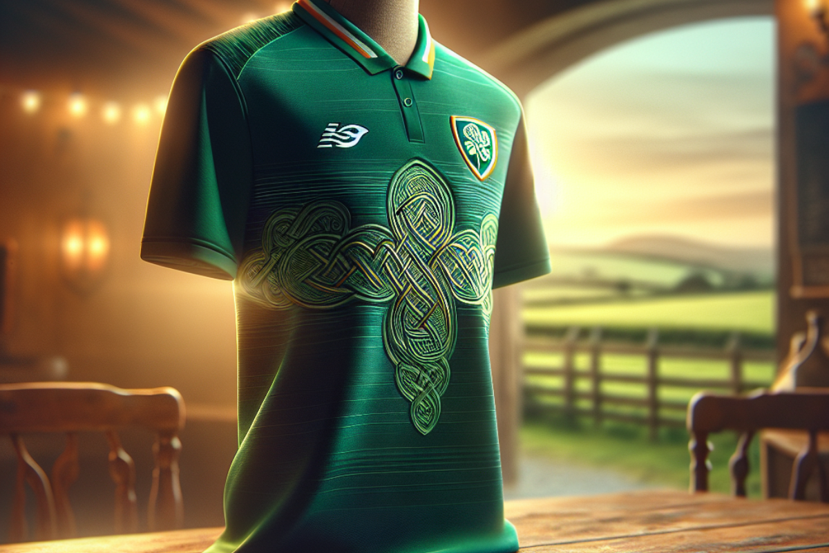 irish note design umbro SHIRT