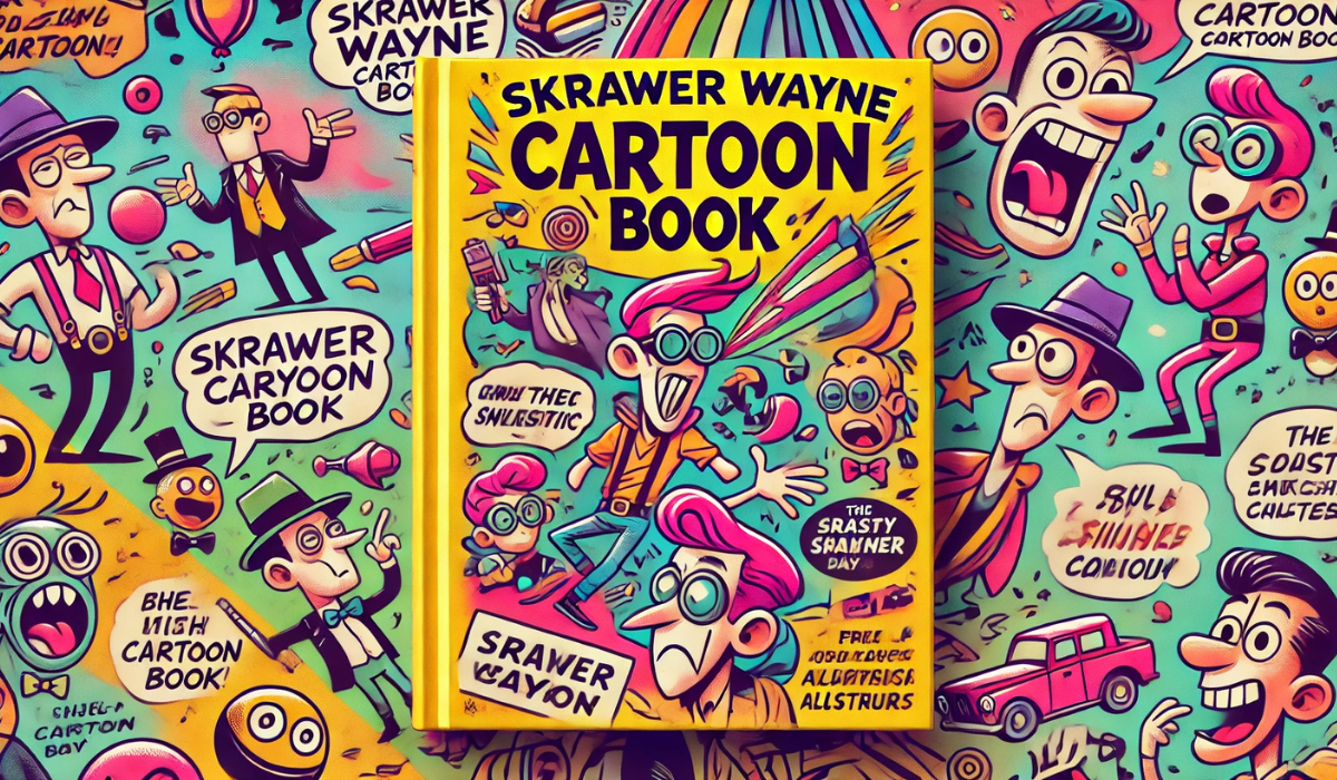 skrawer wayne cartoon book