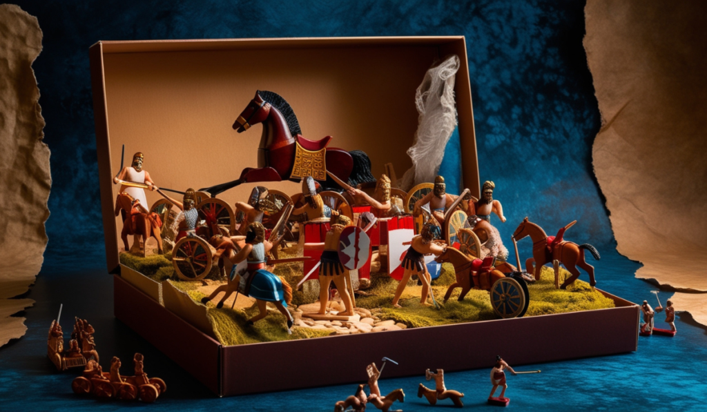 Trojan-War-Shoe-box-Diorama-for-Kids-Easy-1024x597 Create a Captivating Trojan War Shoe-box Diorama for Kids Easy