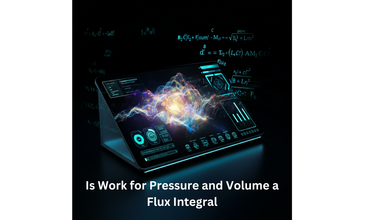 Is Work for Pressure and Volume a Flux Integral