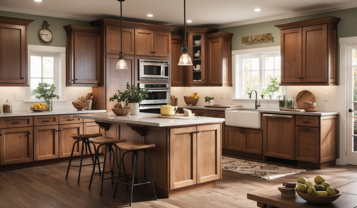 SW Laurel Woods Cabinets Moodboard Kitchen