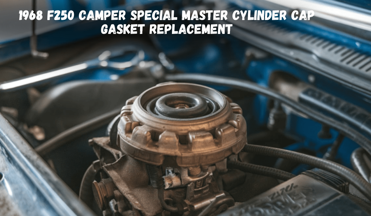 1968 F250 Camper Special Master Cylinder Cap Gasket Replacement