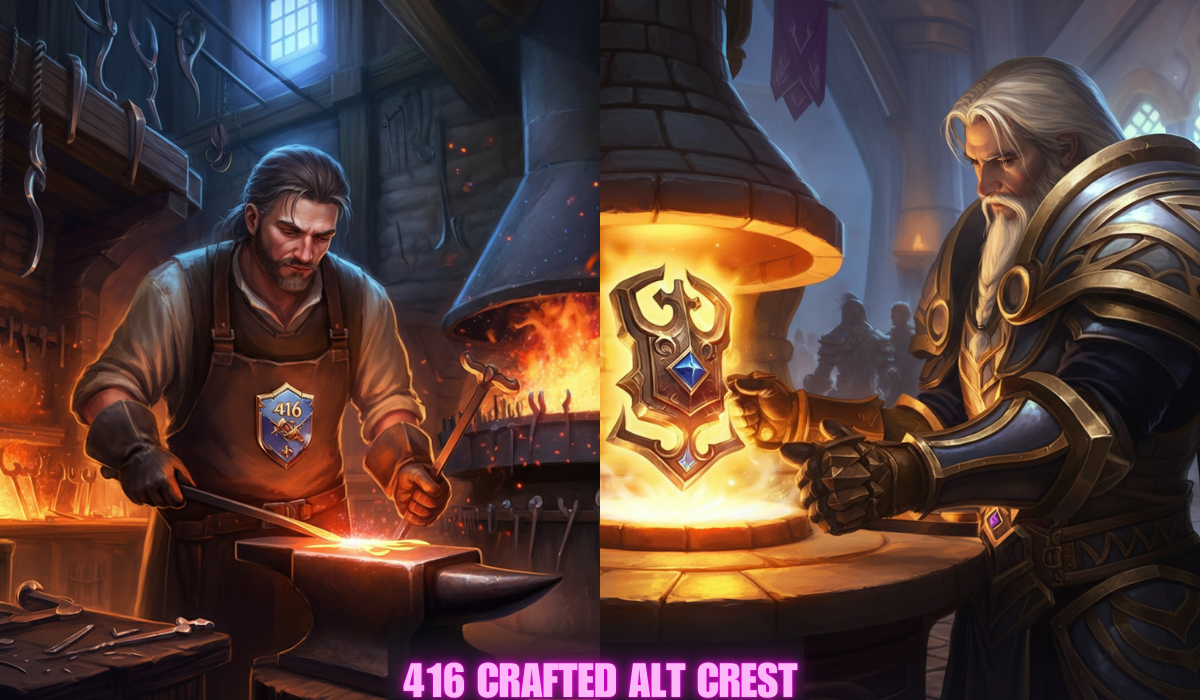 How to Get 416 Crafted Alt Crest