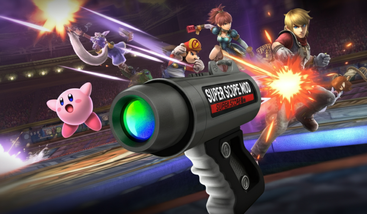 Super Smash Bros Brawl Super Scope Mod