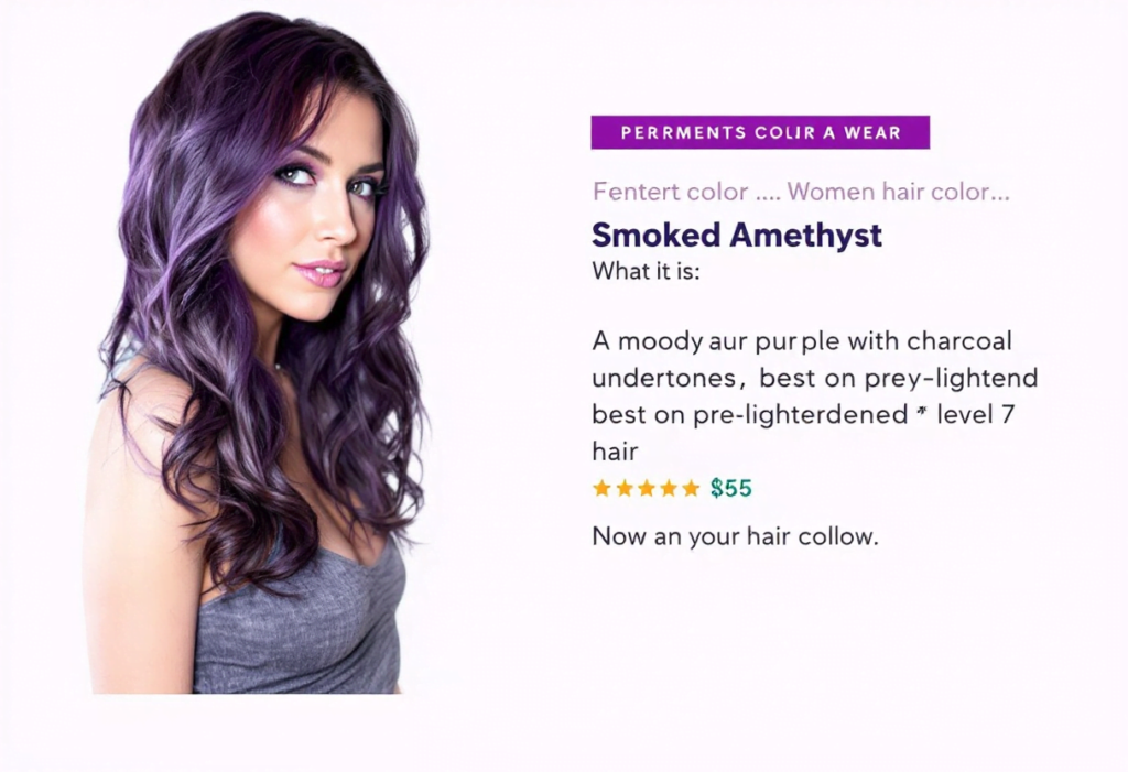 Smoked-Amethyst-1024x701 2025's Top 20 Hair Colors for Women: Ultimate Trend Forecast